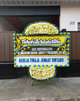 Papan Bunga Duka di Muye