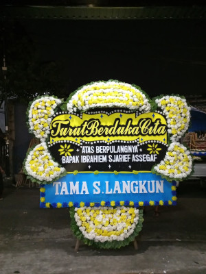 Papan Bunga Duka di Muye